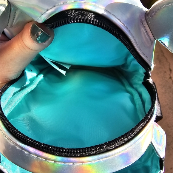 Holographic Mickey Disney Purse Corkcicle Crossbody Sling Bag - Picture 8 of 8